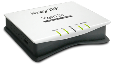 modem draytek, vigor 120 annex B