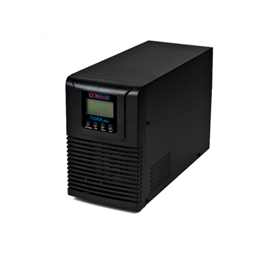 Online διπλής μετατροπής tower UPS ισχύος 2kVA με οθόνη LCD, βαθμό απόδοσης >88% για φορτία 2000VA/1800W και θύρες RS232, USB και EPO