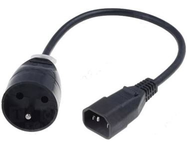 Picture of ΚΑΛΩΔΙΟ ΤΡΟΦΟΔΟΣΙΑΣ ΑΠΟ IEC ΣΕ SCHUKO ΘΗΛΥΚΟ