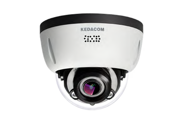 Εξωτερικού χώρου 5-megapixel αντιβανδαλιστική fixed dome Starlight IP κάμερα από την KEDACOM με H.265, 2.8mm φακό, περίβλημα IP67, 50μ IR και πεντακάθαρη εικόνα! Διαθέσιμη από τη LEXIS