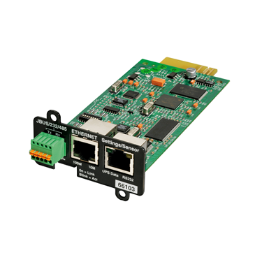Κάρτα διαχείρισης SNMP και σηματοδοσίας modbus