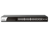 Web Smart Gigabit Switch, 24 x GbE ports, 4 x GbE/SFP combo ports